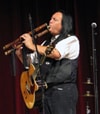 Bill Miller at INAFA 2008 convention playing double playing native american flute